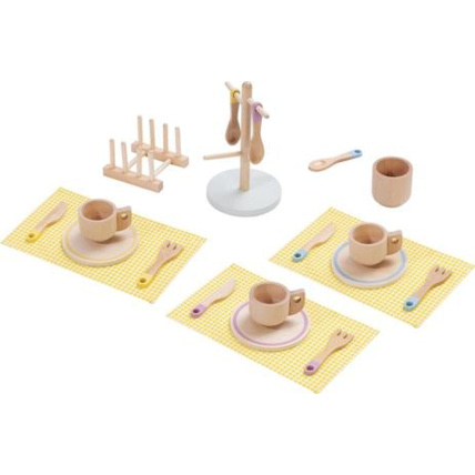 Avis Set de vaisselle en bois L'ATELIER DU BOIS 1