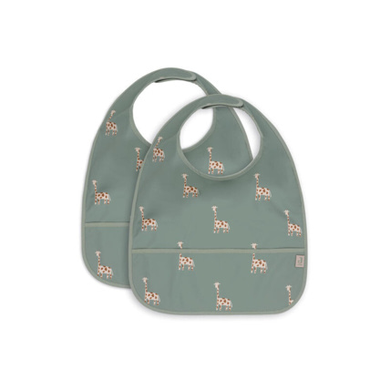 Avis Lot de 2 bavoirs imperméable Jungle Jambo JOLLEIN 1