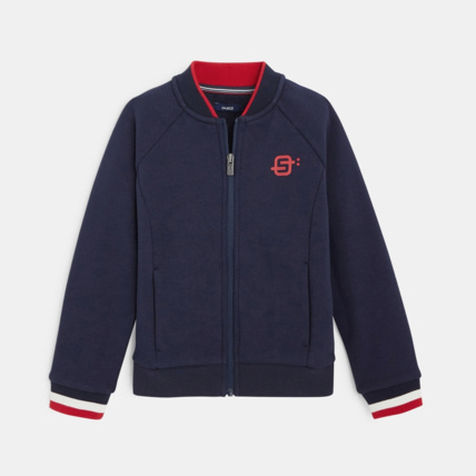 Avis Sweat-shirt teddy zippé bleu garçon OKAIDI 2