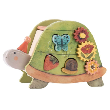 Avis Tortue d'activités Trois petits lapins moulin Roty 1