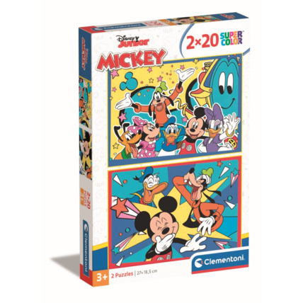 Avis Puzzle Disney Mickey - 2x20 pièces Clementoni 1