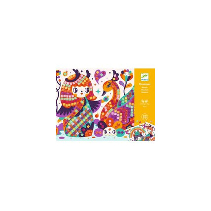 Avis Jeu créatif Coffret Mosaïques Kokeshi DJECO 1