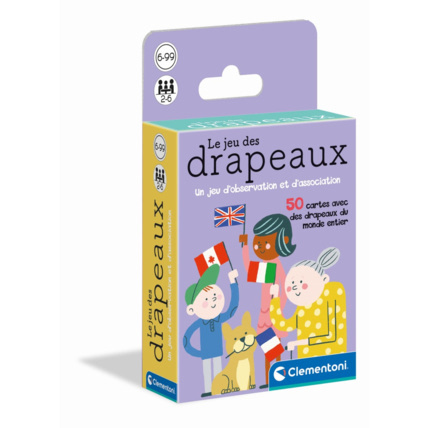 Avis Le jeu des drapeaux Clementoni 1