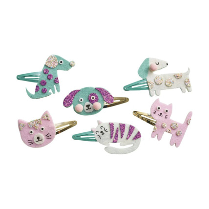 Avis 6 barrettes pailletées Little Pets JANOD 3
