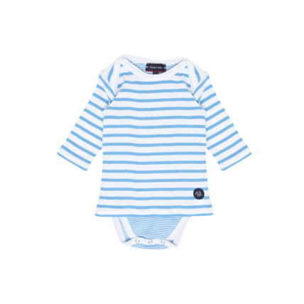 Avis Body rayé Baby - coton - Blanc/Blue ARMOR-LUX 1
