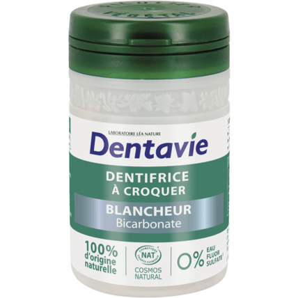 Avis Dentifrice à croquer blancheur Dentavie 1