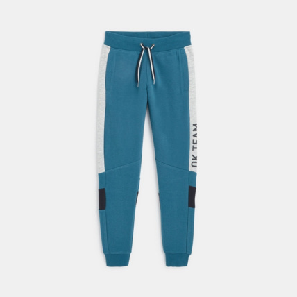 Avis Pantalon de jogging colorblock bleu garçon OKAIDI 2