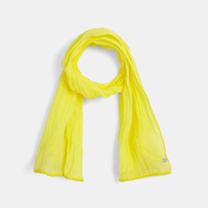 Avis Chèche uni jaune fille OKAIDI 1