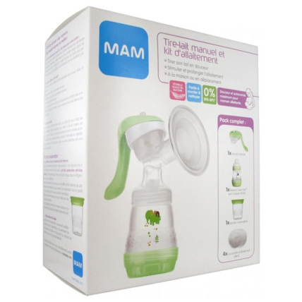Avis Kit tire lait manuel + kit allaitement MAM 1