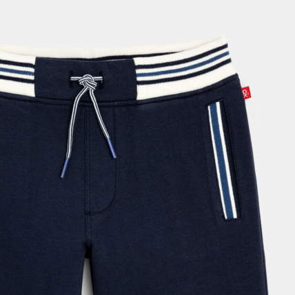 Avis Bermuda en jersey chiné bleu garçon OKAIDI 2