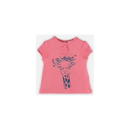 Avis T-shirt manches courtes girafe NOUKIE'S 1