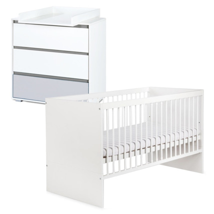 Avis Ensemble commode à langer et lit enfant convertible DALIA Mon Mobilier Design 1