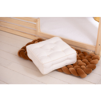 Avis Pouf Carré matelassé Boho Mon Lit Cabane 2