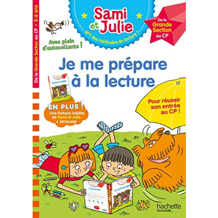 Avis Sami et Julie - Je me prépare à la lecture de la Grande Section au CP - Cahier de vacances 2023 Hachette Éducation 1