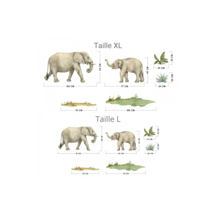 Avis Stickers éléphants Mon Lit Cabane 5