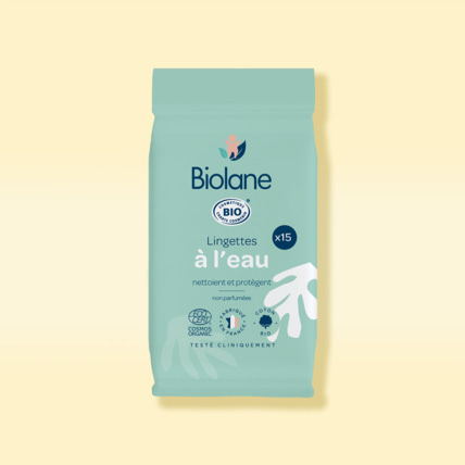Avis Lingettes à l'eau certifiées biologiques Biolane 1