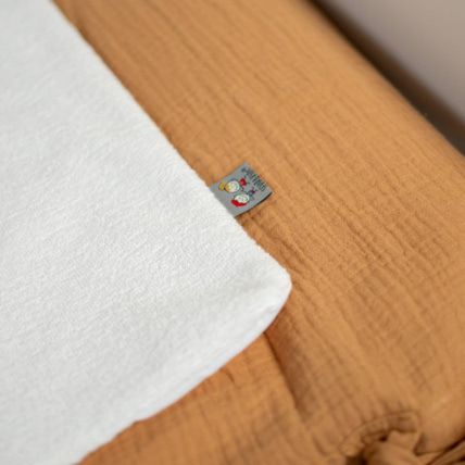 Avis Housse de matelas à langer en gaze de coton, Jeanne Sevira Kids 8
