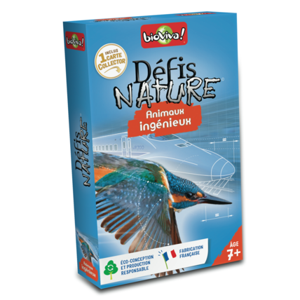 Avis Jeu éducatif Défis Nature - Animaux inspirants BIOVIVA 1