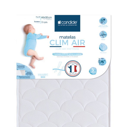 Avis Matelas bébé  Clim air - 60x120cm CANDIDE 1