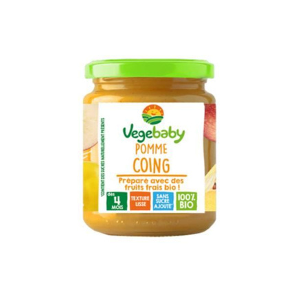 Avis Pot Pomme Coing VEGEBABY 1
