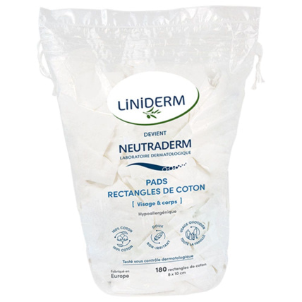Avis PADS rectangulaires de coton NEUTRADERM 1