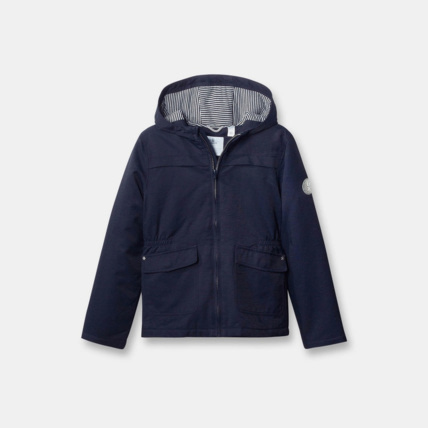 Avis Parka à capuche bleu fille OKAIDI 1