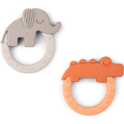 Avis Lot de 2 anneaux de dentition Deer friends DONE BY DEER 2