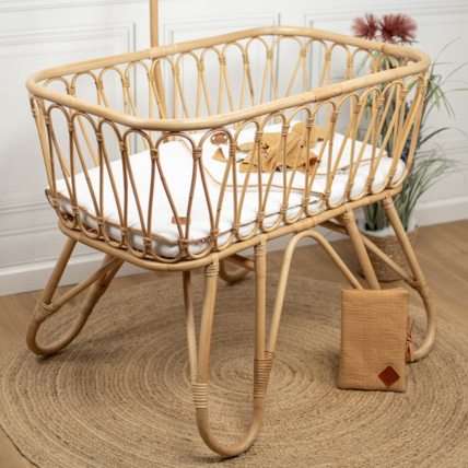 Avis Couverture et coussin en gaze de coton Sevira Kids 8