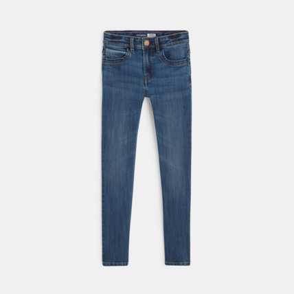 Avis Jean bleu skinny ultra-résistant garçon OKAIDI 1