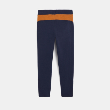 Avis Jogging en molleton zippé en bas bleu garçon OKAIDI 4