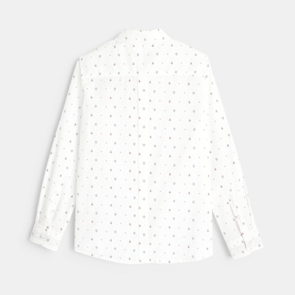 Avis Chemise blanche imprimée sapins garçon OKAIDI 2
