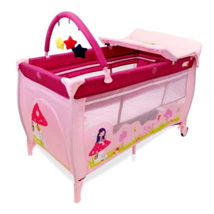 Avis Lit pliant avec arche et table à langer BABY FOX 1