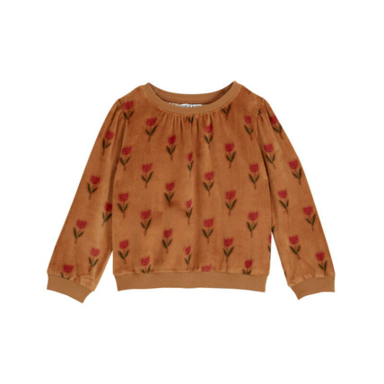 Avis Sweat-shirt velours Tulipe Joyeuse Emile et Ida 1