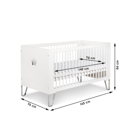 Avis Lit bébé évolutif convertible en lit enfant BLANKA Mon Mobilier Design 4