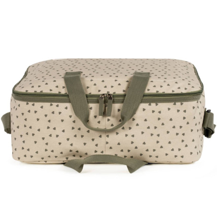 Avis Valise de maternité coeurs Poppy Cannelle Walking mum 3