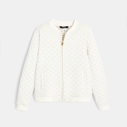 Avis Teddy zippé matelassé beige fille OKAIDI 1