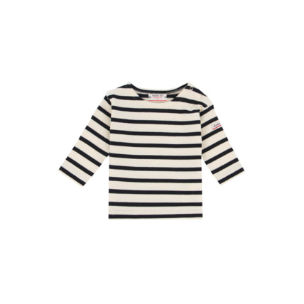 Avis Marinière "Erwann" Baby - coton - Nature/Rich Navy ARMOR-LUX 1