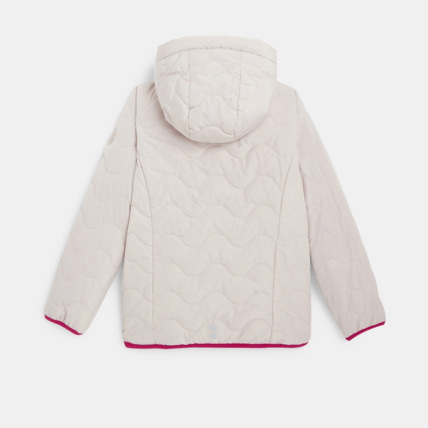 Avis Blouson matelassé et moumoute réversible beige fille OKAIDI 5