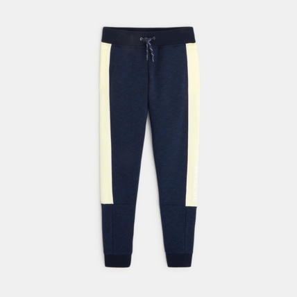 Avis Jogging en molleton bicolore bleu garçon OKAIDI 1