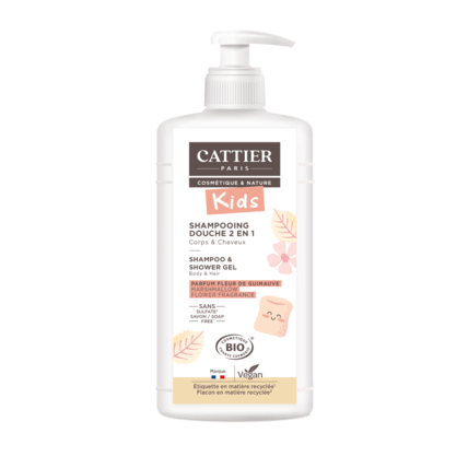 Avis Shampooing douche 2 en 1 - parfum fleur de guimauve CATTIER 1