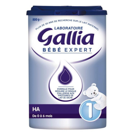 Avis Lait Bébé Expert HA 1 Laboratoire Gallia 1