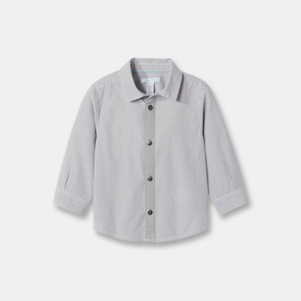 Avis Chemise rayée grise OBAÏBI 1