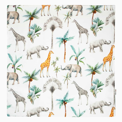 Avis Taie d'oreiller en coton réversible, Safari Sevira Kids 2