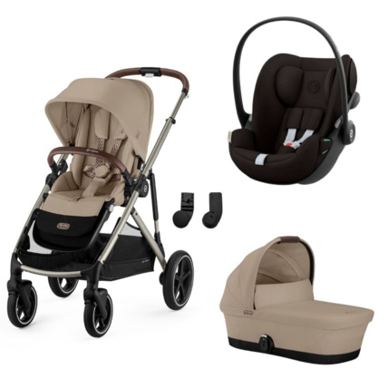 Avis Poussette Trio Gazelle S + Siège Auto Cloud G I-Size + Nacelle Cot S CYBEX 1