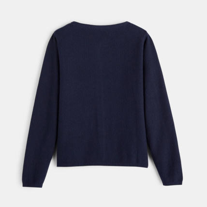 Avis Gilet boutonné bleu fille OKAIDI 3