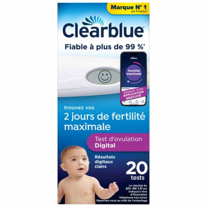 Avis Test D'ovulation Digital CLEARBLUE 1