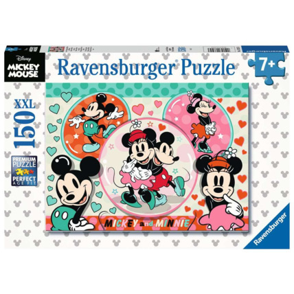 Avis Puzzle Mickey et Minnie amoureux / Disney Mickey Mouse - de 7 ans RAVENSBURGER 1
