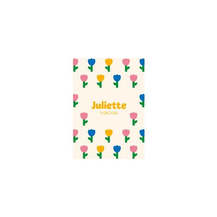 Avis Faire-Part de Naissance Personnalisable - Fleurs Minimaliste LES PETITS CITRONS 5