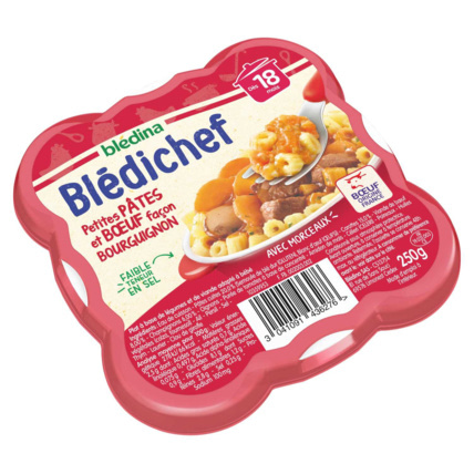 Avis BLEDICHEF - Petites pâtes et boeuf façon bourguignon Blédina 3