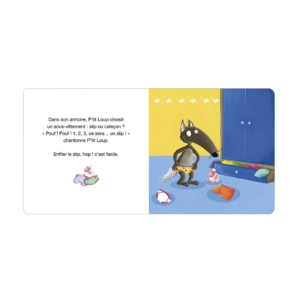 Avis Livre P'tit loup s'habille tout seul EDITIONS AUZOU 2